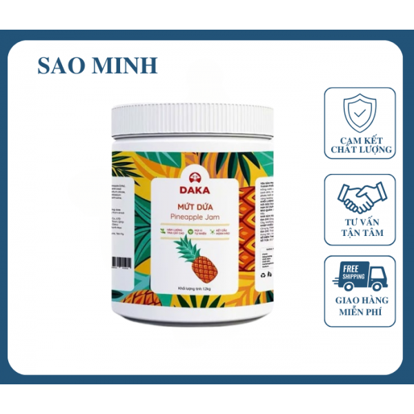 Mứt Dứa Daka 1.2kg